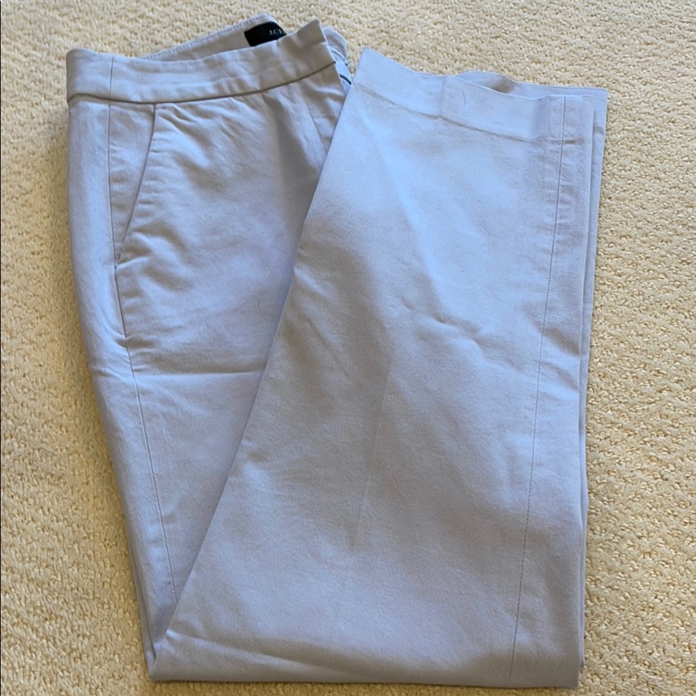 J. Crew Light Blue Straight-Leg Pants